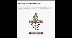 Desktop Screenshot of cocaseeds.net
